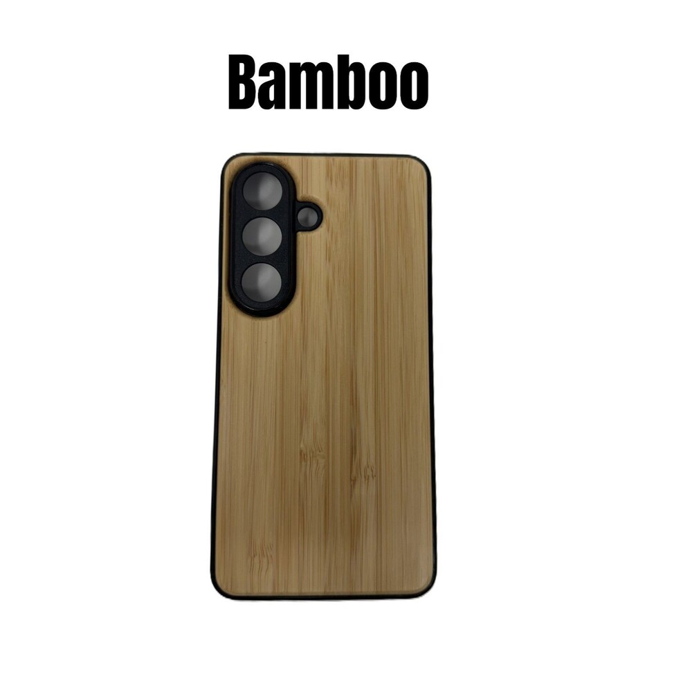 Wooden Samsung Galaxy S26 Phone Case - Bamboo